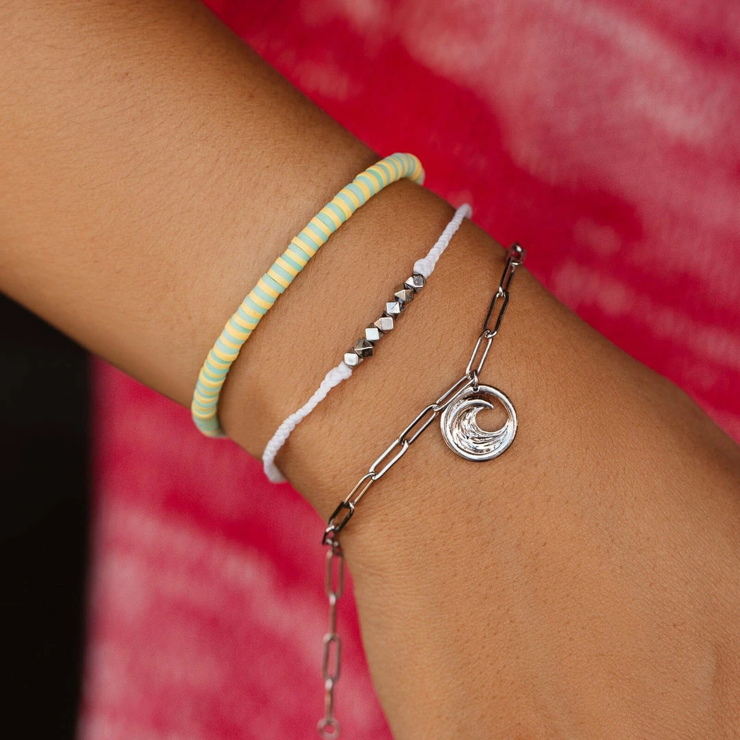 Promo 🧨 Pura Vida Bracelets Best Sellers The Swell Stack ✔️ 3 Pura Vida Bracelets Best Sellers The Swell Stack