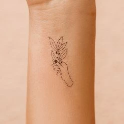 Spring 2021 West Temporary Tattoo