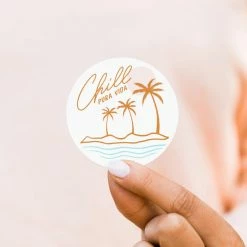 Pura Vida Bracelets Chill PV Sticker Best Sellers