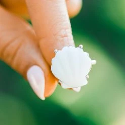 Pura Vida Bracelets Grande Shell Ring