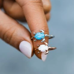 Pura Vida Bracelets Best Sellers Opal Sea Turtle Ring