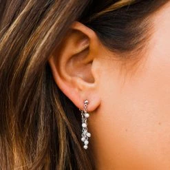 Pura Vida Bracelets Pearl Chain Wrap Earrings Best Sellers