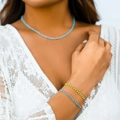 Pura Vida Bracelets Neon Chain Slider Bracelet