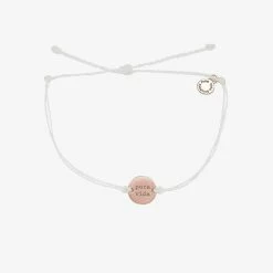 Pura Vida Bracelets Best Sellers Pave Wave Coin Charm