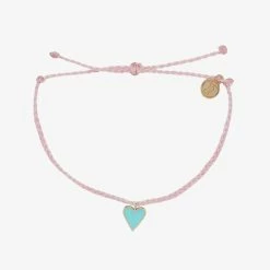 Pura Vida Bracelets Petite Heart Charm