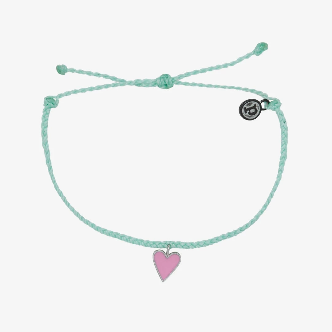 Best deal ✨ Pura Vida Bracelets Petite Heart Charm ⌛ 3 Pura Vida Bracelets Petite Heart Charm