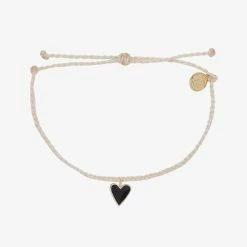 Best deal ✨ Pura Vida Bracelets Petite Heart Charm ⌛ 13 Pura Vida Bracelets Petite Heart Charm
