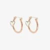 Spring 2020 Best Sellers Petite Heart Hoop Earrings