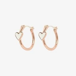 Spring 2020 Best Sellers Petite Heart Hoop Earrings