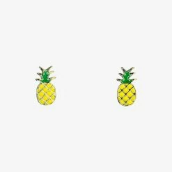 Pura Vida Bracelets Pineapple Stud Earrings Best Sellers