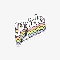 Pura Vida Bracelets Pride Sticker Men's
