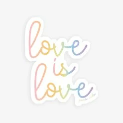 Pura Vida Bracelets Best Sellers Love Is Love Sticker
