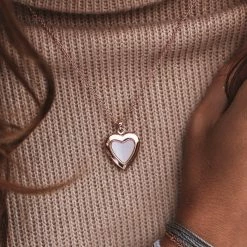 Pura Vida Bracelets Stone Heart Locket Necklace Best Sellers