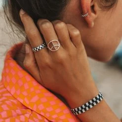 Best Sale π€© Pura Vida Bracelets Checkerboard Ear Cuff Trending On TikTok β 9 Pura Vida Bracelets Checkerboard Ear Cuff Trending On TikTok
