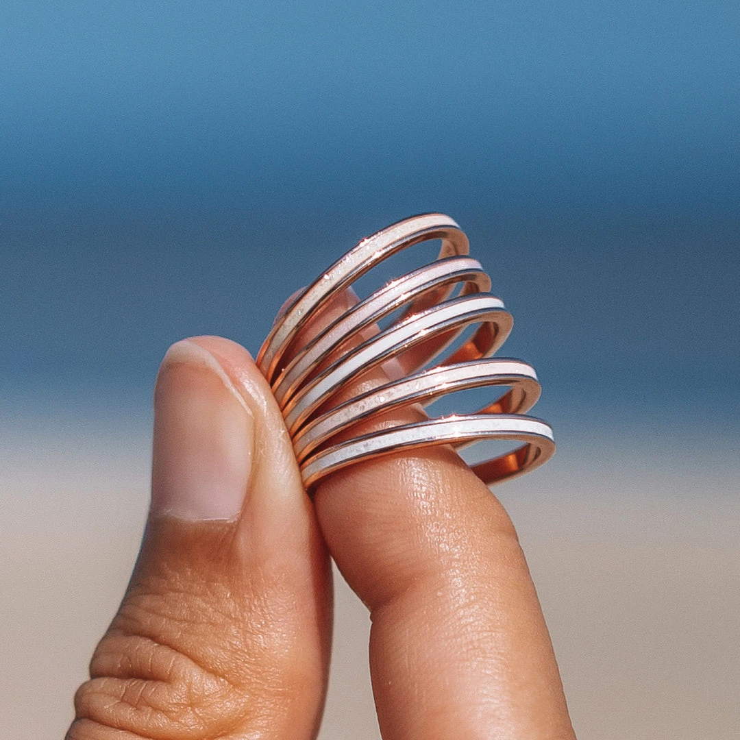 Best deal ⌛ Pura Vida Bracelets Everyday Fling Ring Stack 🥰 8 Pura Vida Bracelets Everyday Fling Ring Stack