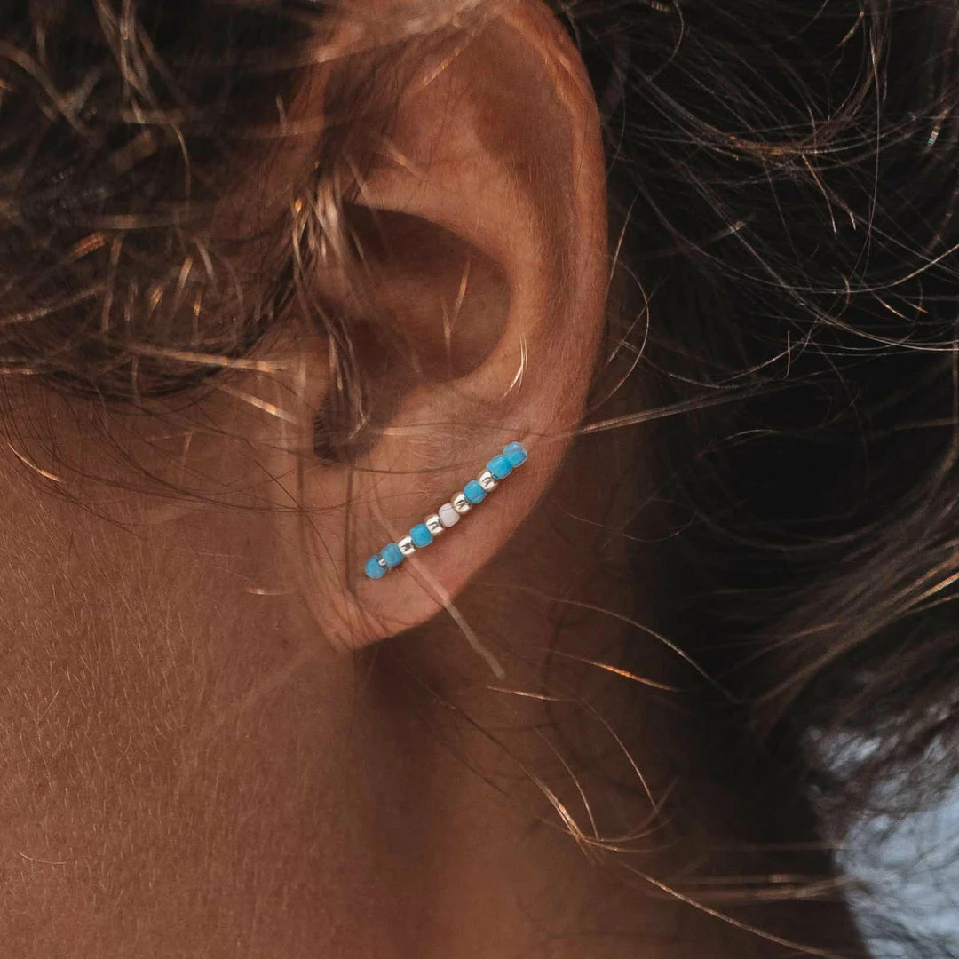 Outlet π Spring 2021 Playa Seed Bead Ear Climber Best Sellers π 4 Spring 2021 Playa Seed Bead Ear Climber Best Sellers