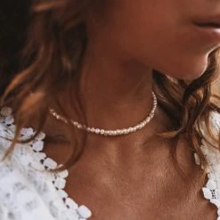 Pura Vida Bracelets Trending On TikTok Bitty Freshwater Pearl Choker