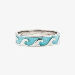 Pura Vida Bracelets Best Sellers Reversible Enamel Wave Ring