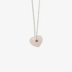 Spring 2021 Best Sellers Rose Quartz Heart Necklace