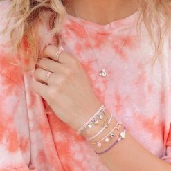 Disney Collection Disney Daisy Duck Multi Charm Bracelet