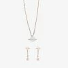 Pura Vida Bracelets Best Sellers Saturn Necklace & Earring Set