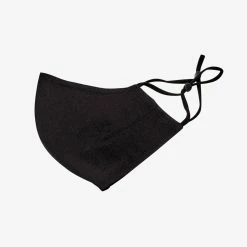 Pura Vida Bracelets Solid Black Face Mask Men's