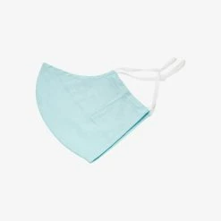 Pura Vida Bracelets Solid Seafoam Face Mask Best Sellers