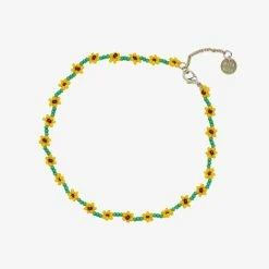 Pura Vida Bracelets Sunflower Seed Bead Anklet Best Sellers