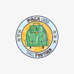 Spring 2020 Travel Further Sticker