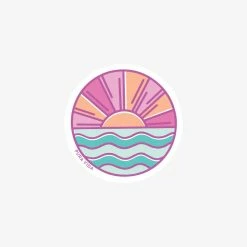 Pura Vida Bracelets Best Sellers Tropical Sunset Sticker