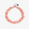 Pura Vida Bracelets Pink Coral Chain Anklet Best Sellers