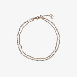 Pura Vida Bracelets Best Sellers Rhinestone Chain Anklet