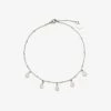Pura Vida Bracelets Teardrop Charm Anklet Best Sellers