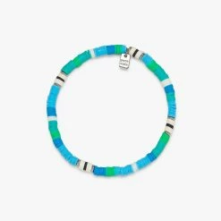 Charity Rainforest Heshi Bead Stretch Bracelet