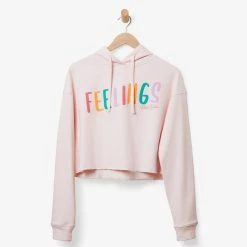 Pura Vida Bracelets Feelings Crop Hoodie Best Sellers