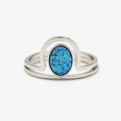 Pura Vida Bracelets Crowned Opal Ring Best Sellers