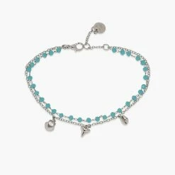 Pura Vida Bracelets Neon Double Chain Bracelet Best Sellers