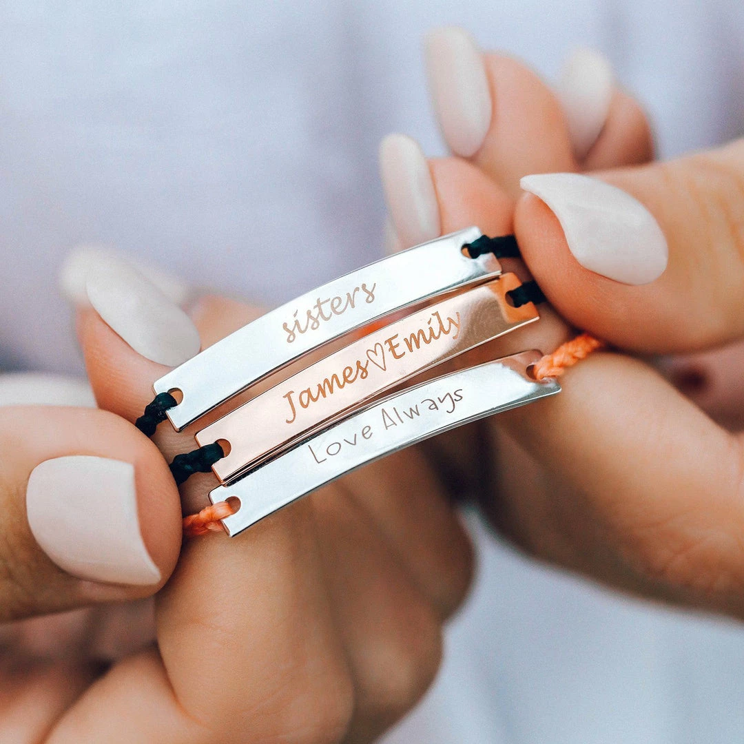 Discount 🧨 Pura Vida Bracelets Engravable Bar Bracelet 🧨 9 Pura Vida Bracelets Engravable Bar Bracelet