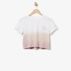 Pura Vida Bracelets Feel Your Feelings Crop Tee Best Sellers