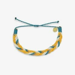 Pura Vida Bracelets Fishtail Braid Bracelet