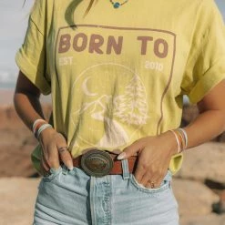 Pura Vida Bracelets Born To Roam Tee Best Sellers