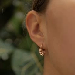 Spring 2021 Mini Coin Huggie Earrings