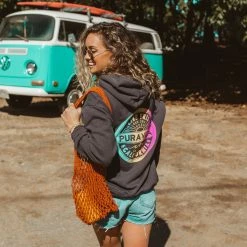 Pura Vida Bracelets Live Free Hoodie Men's