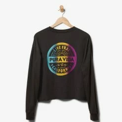 Pura Vida Bracelets Trending On TikTok Live Free Long Sleeve Boxy Tee