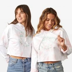 Pura Vida Bracelets Live Slow Crop Hoodie Best Sellers