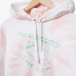 Pura Vida Bracelets Live Slow Crop Hoodie Best Sellers
