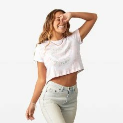 New π Pura Vida Bracelets Live Slow Crop Tee π 15 Pura Vida Bracelets Live Slow Crop Tee