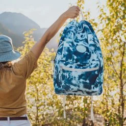 Pura Vida Bracelets Trending On TikTok Blue Tie Dye Classic Backpack