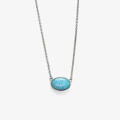 Pura Vida Bracelets Opal Pendant Necklace