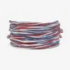 Pura Vida Bracelets Red, White, Blue Friendship Pack